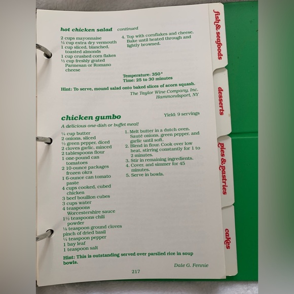 Vintage Cookbook Applehood & Motherpie Rochester Upstate NY 1983 Junior League - Picture 9 of 10